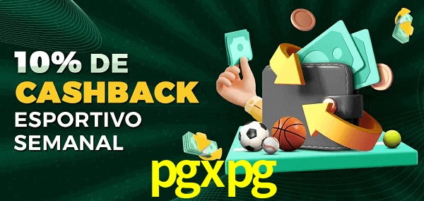 10% de bônus de cashback na pgxpg