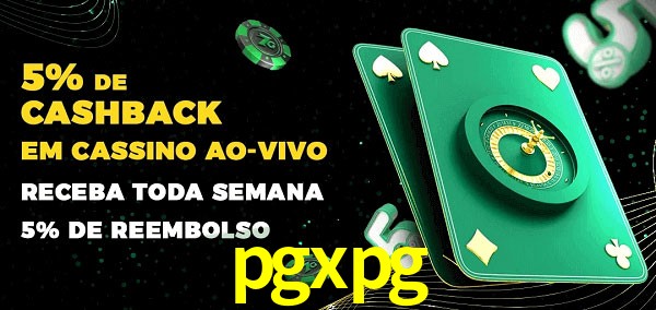 Promoções do cassino ao Vivo pgxpg